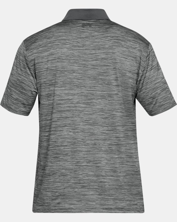 男士UA Performance Textured Polo衫, Gray, pdpMainDesktop image number 6